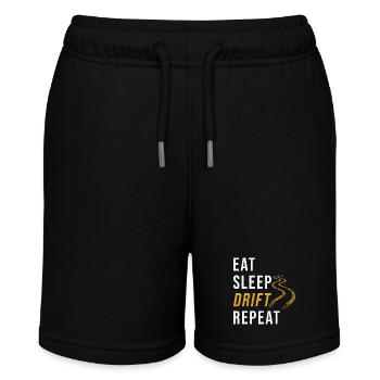 Drift Driftauto Auto Fan Spruch - Stanley/Stella Teenager Bio-Joggingshorts MINI BOLTER - Schwarz - Vorne