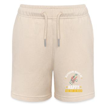 Beatbox Beatboxer Beatboxing - Stanley/Stella MINI BOLTER Organic Teen Jogging Shorts - soft Ecru - Front