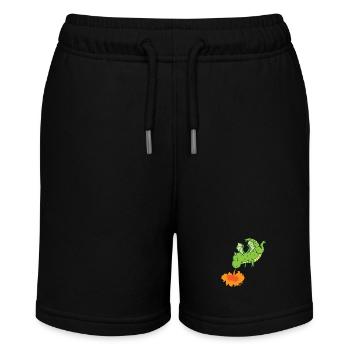 Dragon spits fire Mythical creatures Fairy tale - Stanley/Stella MINI BOLTER Organic Teen Jogging Shorts - black - Front