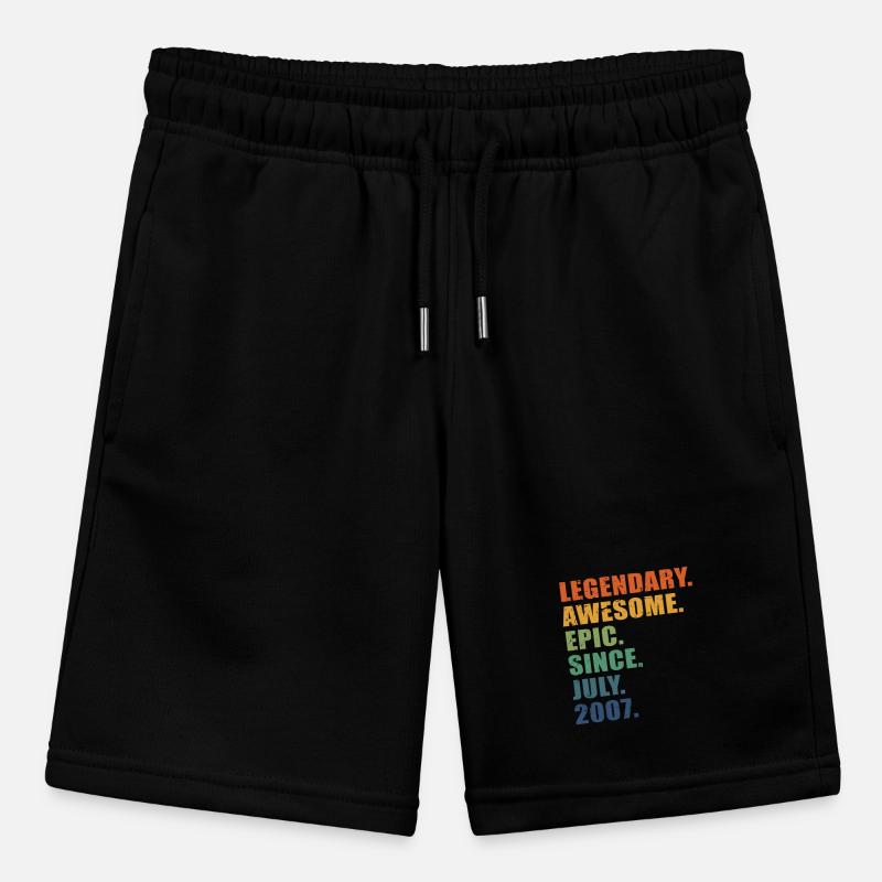 16. Geburtstag, Juli 2007, 16-jähriges Jubiläum Stanley/Stella Teenager Bio-Joggingshorts MINI BOLTER
