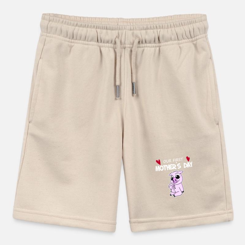 Muttertag Geschenk - Unser erster Muttertag Stanley/Stella Teenager Bio-Joggingshorts MINI BOLTER