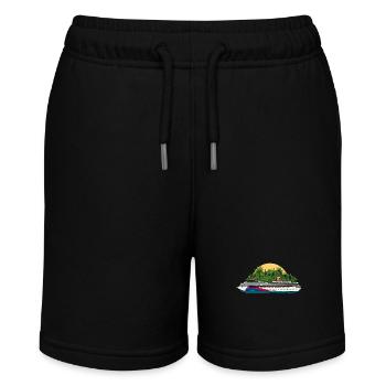Caribbean Cruise - Stanley/Stella MINI BOLTER Organic Teen Jogging Shorts - black - Front