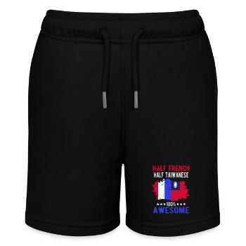 Moitié Français moitié taïwanais - Short bio MINI BOLTER Stanley/Stella Ado - noir - Devant