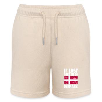 Dicton du drapeau du Danemark - Short bio MINI BOLTER Stanley/Stella Ado - écru doux - Devant