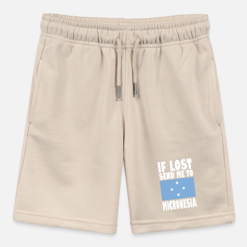 Drapeau de micronésie Short bio MINI BOLTER Stanley/Stella Ado