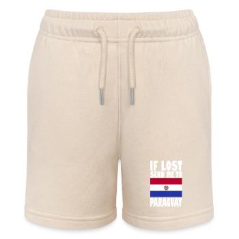Drapeau du Paraguay - Short bio MINI BOLTER Stanley/Stella Ado - écru doux - Devant