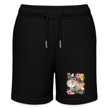 Vacances à la mer, à la plage, à la plage, à l’ambiance de plage espadrilles - Short bio MINI BOLTER Stanley/Stella Ado - noir - Devant