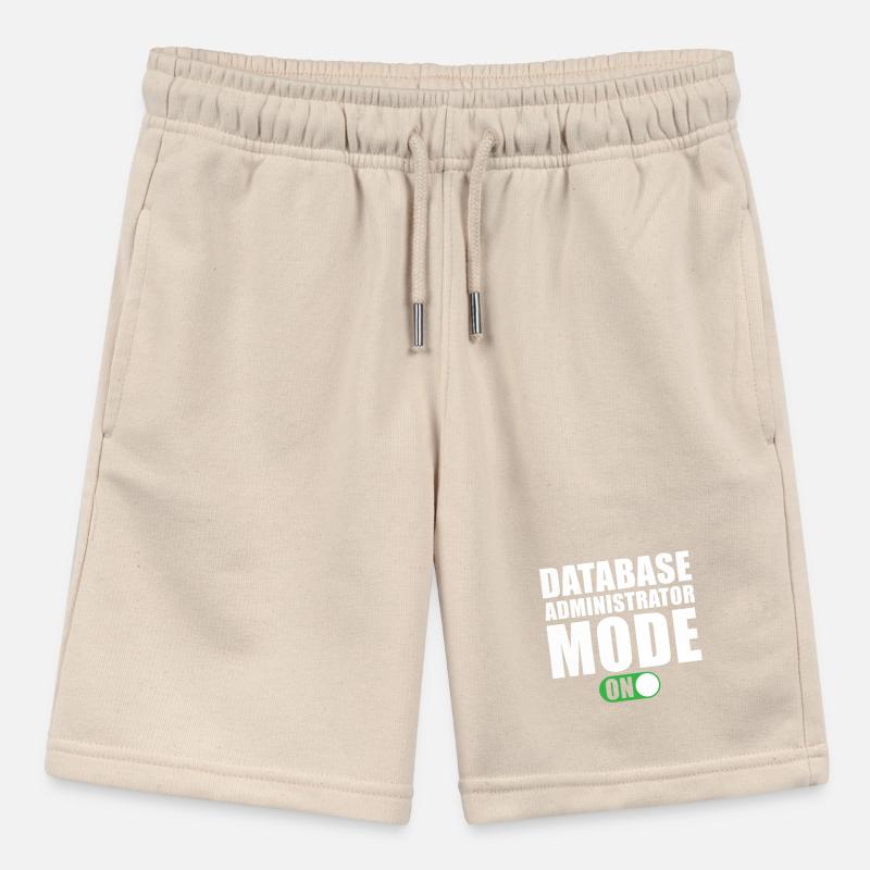 Database Administrator Mode On Stanley/Stella MINI BOLTER Organic Teen Jogging Shorts