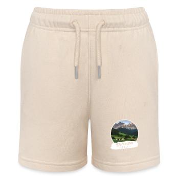 Dolomites Italie Souvenir - Short bio MINI BOLTER Stanley/Stella Ado - écru doux - Devant