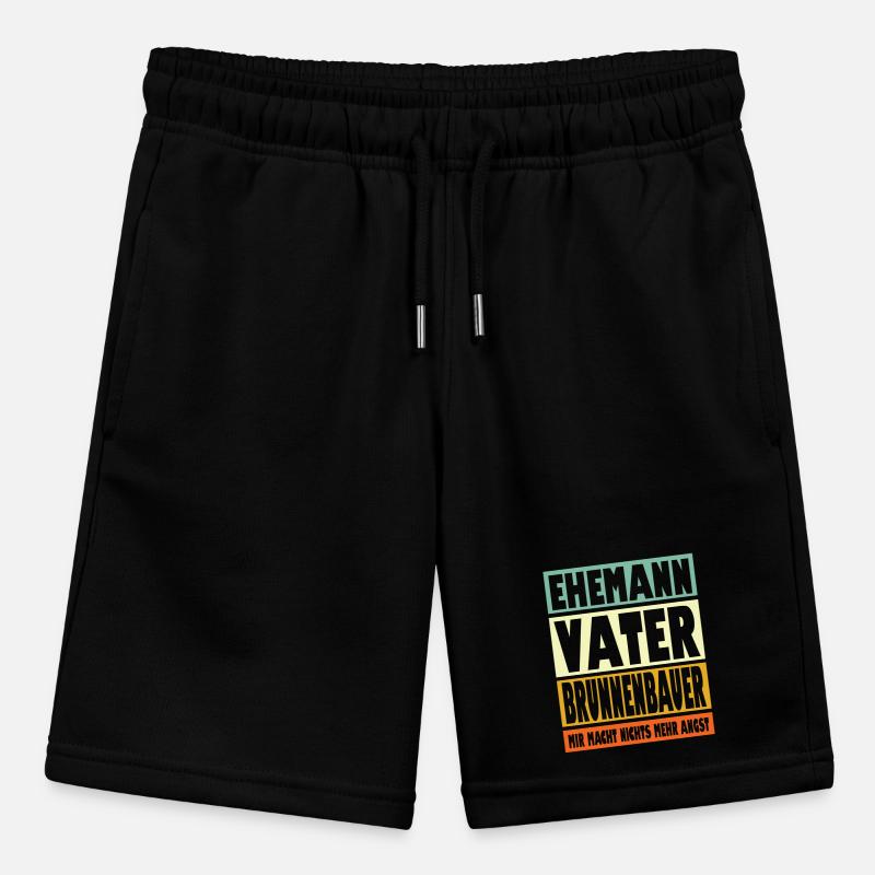 Brunnenbauer Vater Ehemann Held Stanley/Stella Teenager Bio-Joggingshorts MINI BOLTER