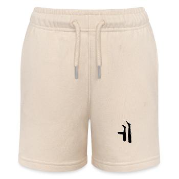 Koreansisch Buchstabe E - Stanley/Stella Teenager Bio-Joggingshorts MINI BOLTER - Natur - Vorne
