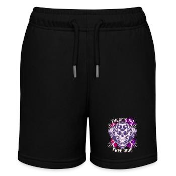 Motocycliste Skull Skull drôle de dicton - Short bio MINI BOLTER Stanley/Stella Ado - noir - Devant
