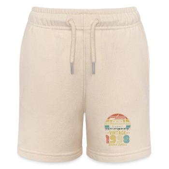 Vintage cassette 1998 - Stanley/Stella MINI BOLTER Organic Teen Jogging Shorts - soft Ecru - Front