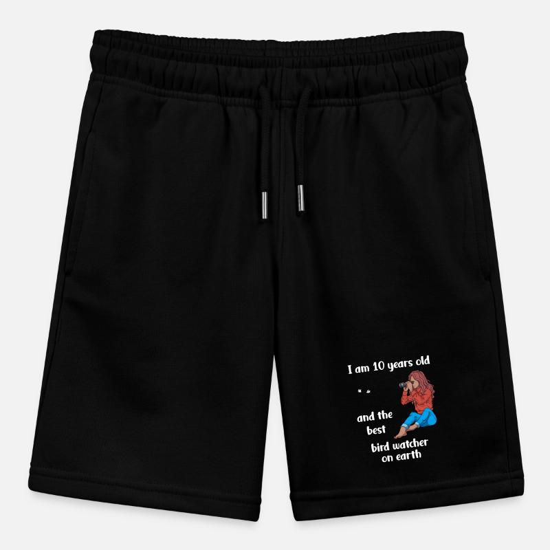 Ich bin 10 - Mädchen Vogelbeobachtung Stanley/Stella Teenager Bio-Joggingshorts MINI BOLTER