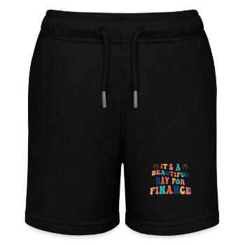 Finance Degree Program - Stanley/Stella MINI BOLTER Organic Teen Jogging Shorts - black - Front