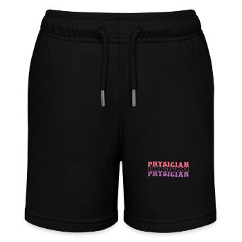 Nurse Hippie - Stanley/Stella MINI BOLTER Organic Teen Jogging Shorts - black - Front
