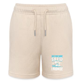 Just one more sled I promise - snowmobiles - Stanley/Stella MINI BOLTER Organic Teen Jogging Shorts - soft Ecru - Front