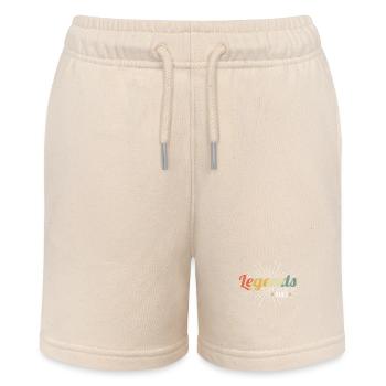 Legends were born in 1983 - Stanley/Stella MINI BOLTER Organic Teen Jogging Shorts - soft Ecru - Front