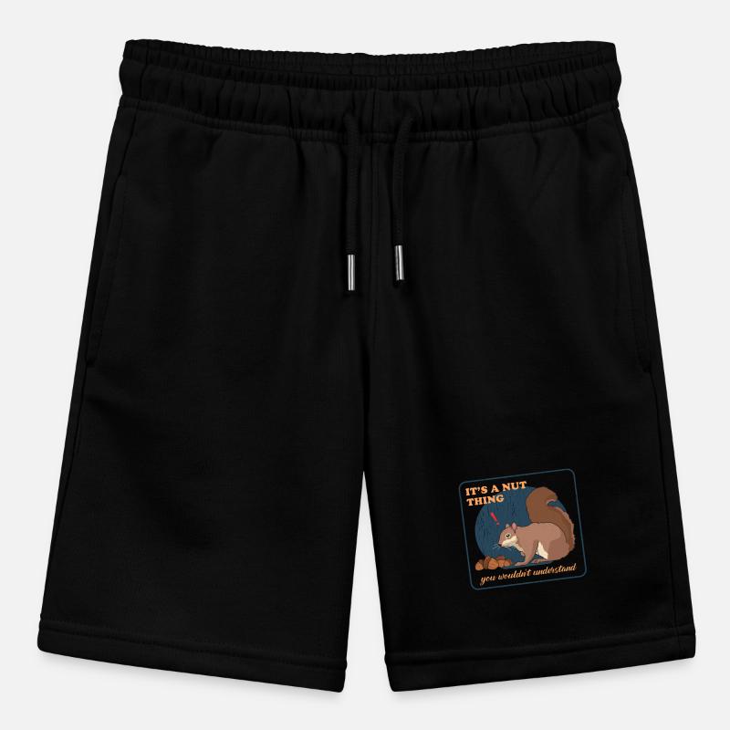 Süßes Eichhörnchen Grauhörnchen Geschenk Stanley/Stella Teenager Bio-Joggingshorts MINI BOLTER