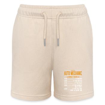Automechaniker Stundenlohn - Stanley/Stella Teenager Bio-Joggingshorts MINI BOLTER - Natur - Vorne