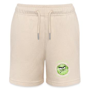 Cabbage, funny saying, Murphy's Slaw, comic - Stanley/Stella MINI BOLTER Organic Teen Jogging Shorts - soft Ecru - Front