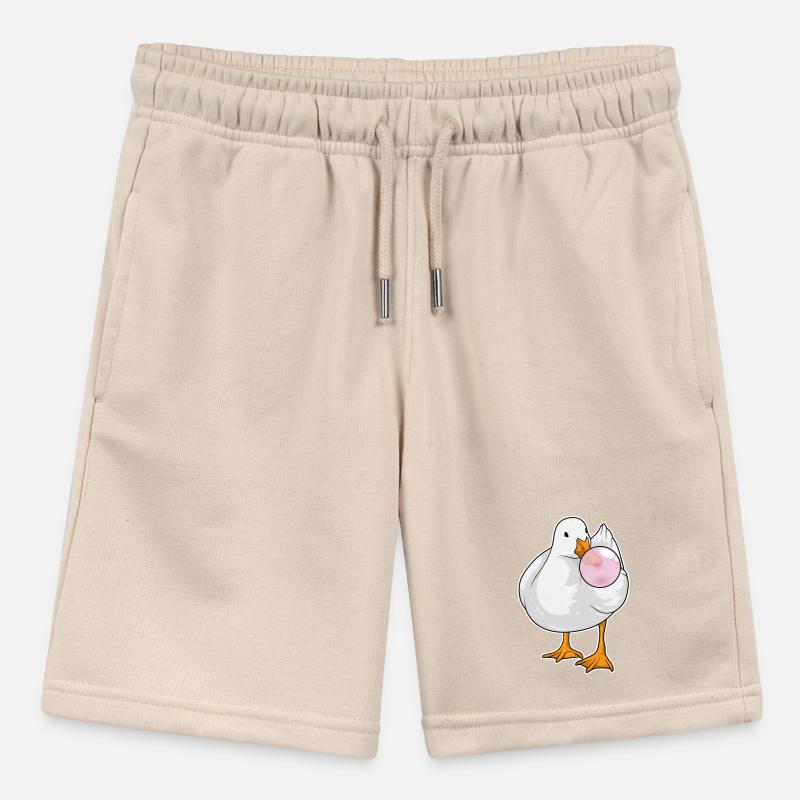 Duck chewing gum Stanley/Stella MINI BOLTER Organic Teen Jogging Shorts