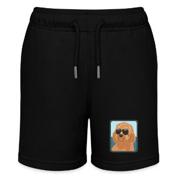 Cavapoo Dogs Propriétaires de chiens Cavoodle Cadeau - Short bio MINI BOLTER Stanley/Stella Ado - noir - Devant