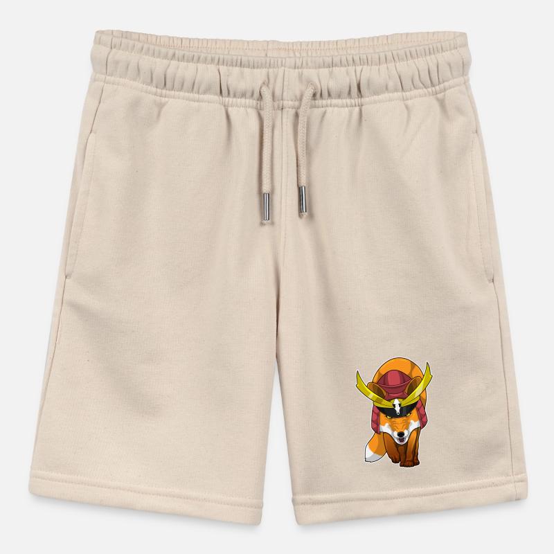 Fox Samurai Martial Arts Stanley/Stella MINI BOLTER Organic Teen Jogging Shorts