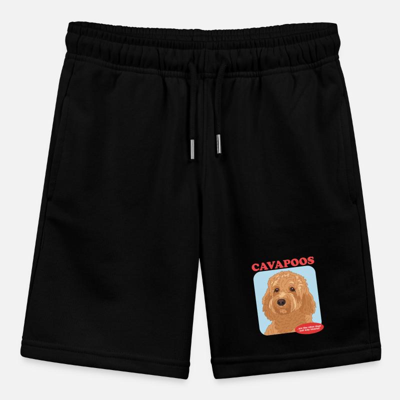 Cavapoo Hunde Cavoodle Hundebesitzer Geschenk Stanley/Stella Teenager Bio-Joggingshorts MINI BOLTER