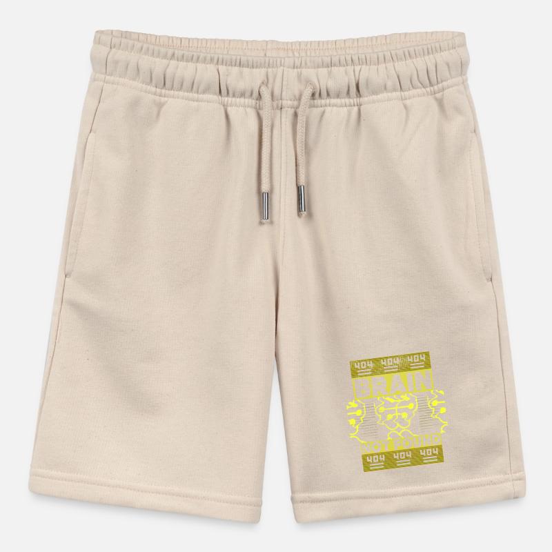 404-html error, computer nerd, funny saying Stanley/Stella MINI BOLTER Organic Teen Jogging Shorts