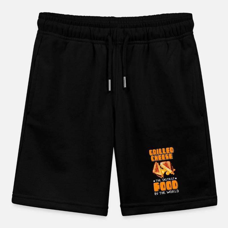Grilled Cheese Grilled Cheese Cheese Lover Gift Stanley/Stella MINI BOLTER Organic Teen Jogging Shorts