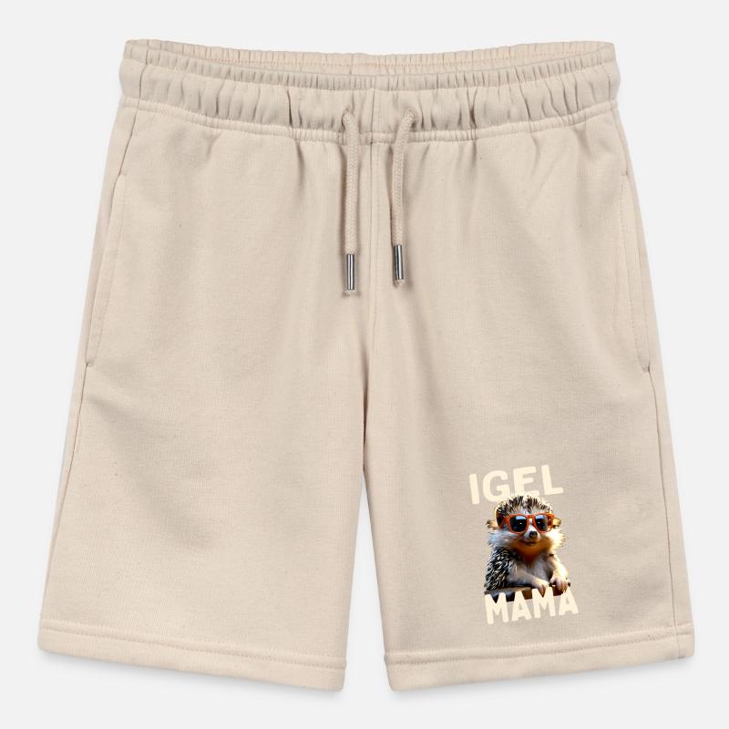 Igel Mama Mom Igelfrau Muttertag Igelmama Igel Mum Stanley/Stella Teenager Bio-Joggingshorts MINI BOLTER