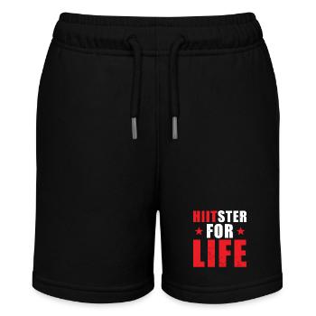 Hiit Workout Training Motivation HIIT Hard Train - Stanley/Stella Teenager Bio-Joggingshorts MINI BOLTER - Schwarz - Vorne