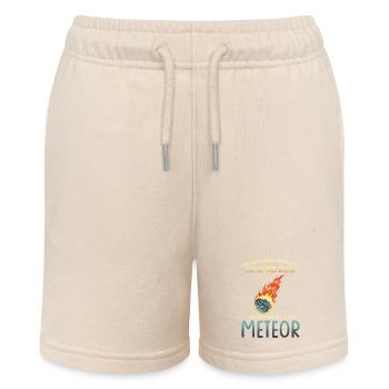Meteorologist Meteorology Meteorite Meteor - Stanley/Stella MINI BOLTER Organic Teen Jogging Shorts - soft Ecru - Front