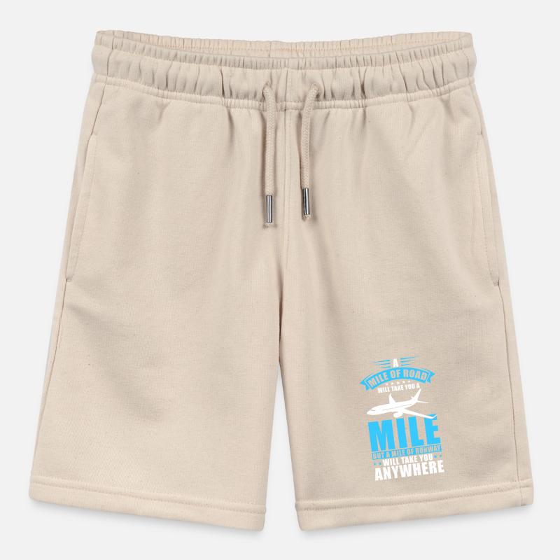 Pilot Flugzeug Geschenk Stanley/Stella Teenager Bio-Joggingshorts MINI BOLTER