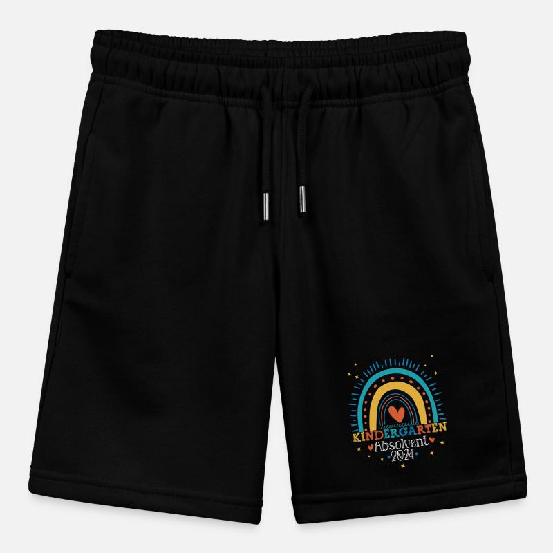 Kindergarten Absolvent 2024 Regenbogen Einschulung Stanley/Stella Teenager Bio-Joggingshorts MINI BOLTER