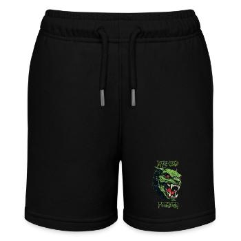 Ork, Dämon, Bite Club Gründer - Stanley/Stella Teenager Bio-Joggingshorts MINI BOLTER - Schwarz - Vorne