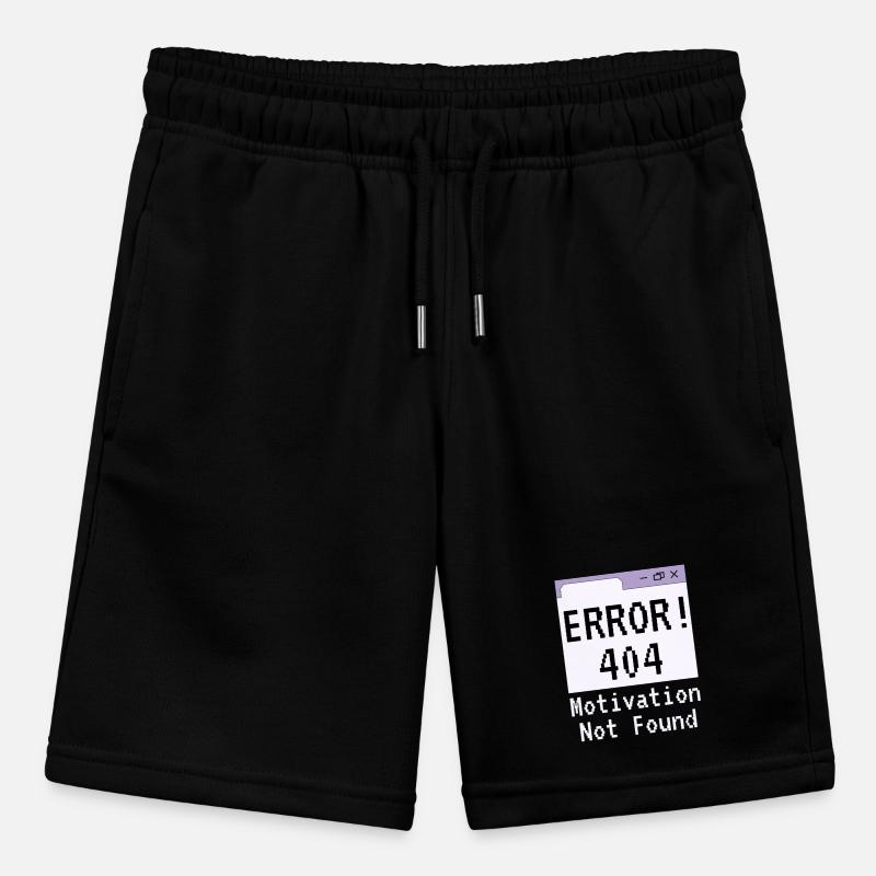 404-html error, Spruch Keine Motivation Stanley/Stella Teenager Bio-Joggingshorts MINI BOLTER
