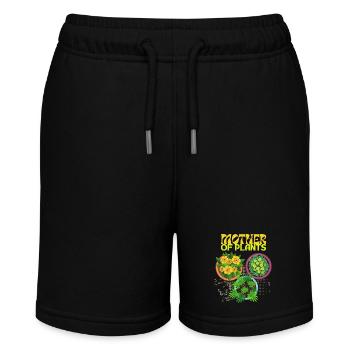 Mère des plantes dicton drôle pour maman plante - Short bio MINI BOLTER Stanley/Stella Ado - noir - Devant