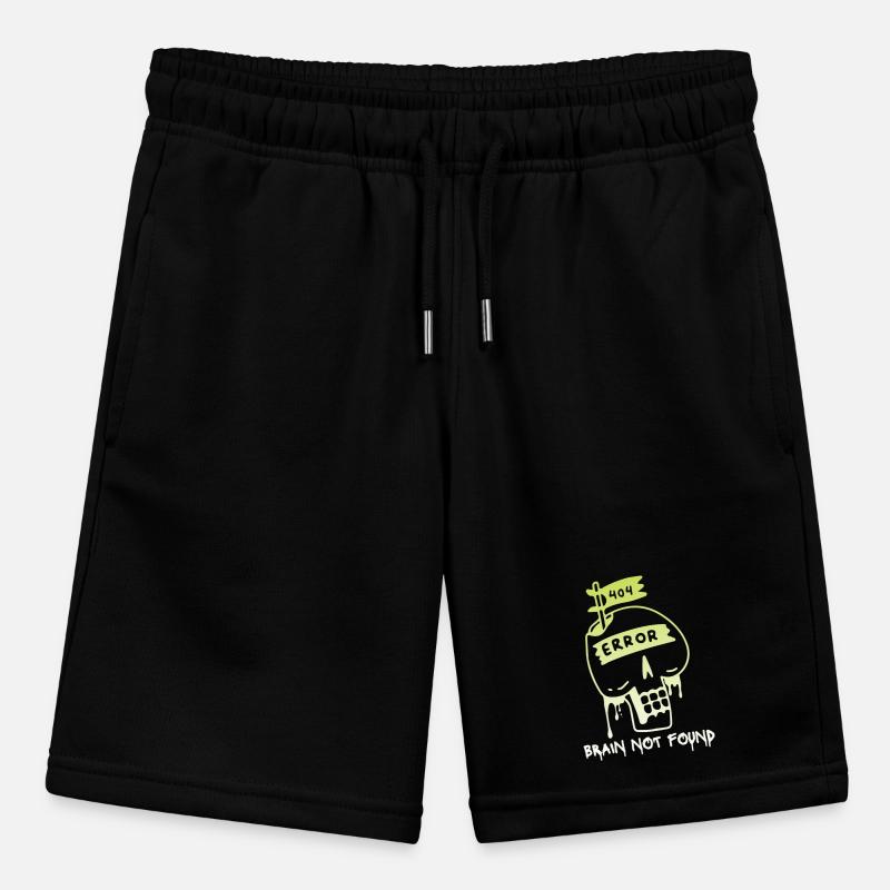 404-html error, Computer Nerd, No-Brain Spruch Stanley/Stella Teenager Bio-Joggingshorts MINI BOLTER