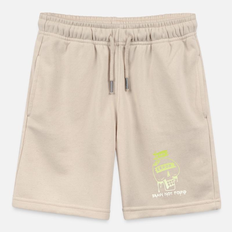 404-html error, Computer Nerd, No-Brain Saying Stanley/Stella MINI BOLTER Organic Teen Jogging Shorts