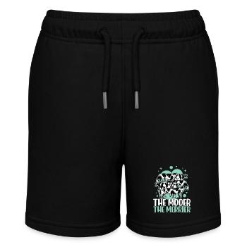 Livestock Breeder The Mooer The Merrier Breeders - Stanley/Stella MINI BOLTER Organic Teen Jogging Shorts - black - Front