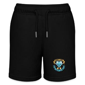 Diaper service - baby changing - Stanley/Stella MINI BOLTER Organic Teen Jogging Shorts - black - Front