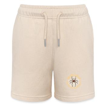 Grey widow - Stanley/Stella MINI BOLTER Organic Teen Jogging Shorts - soft Ecru - Front