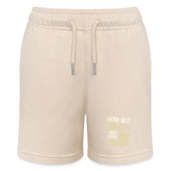 Fear not, tea's got your back Tea Bag Mug Tea Drin - Stanley/Stella Teenager Bio-Joggingshorts MINI BOLTER - Natur - Vorne
