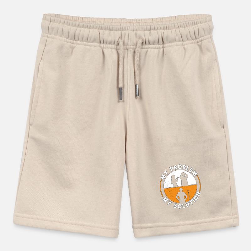 Archaeologist My Problem My Solution Pictogram Dad Stanley/Stella MINI BOLTER Organic Teen Jogging Shorts