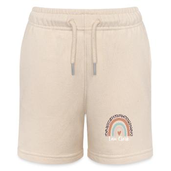 Rechtsreferendar Regenbogen Leopard Lustiger Rechtsreferendar - Stanley/Stella Teenager Bio-Joggingshorts MINI BOLTER - Natur - Vorne