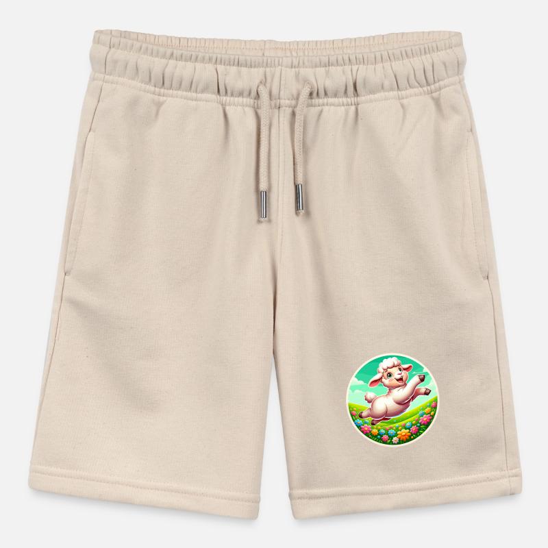 Schafweide Stanley/Stella Teenager Bio-Joggingshorts MINI BOLTER
