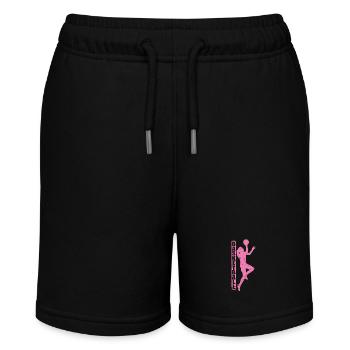 Women's Basketball Girls Team Sports - Stanley/Stella MINI BOLTER Organic Teen Jogging Shorts - black - Front