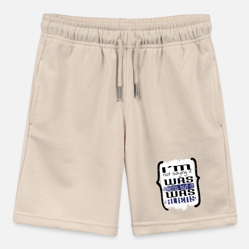 area 51 raid ancient egyptian bday present jokes Stanley/Stella MINI BOLTER Organic Teen Jogging Shorts